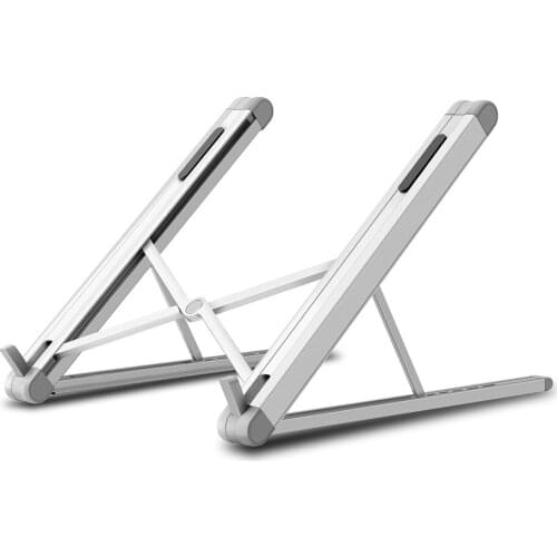 Foldable Notebook Holder Adjustable Support Macbook Base High Quality Tablet Bracket Aluminium Laptop Stand for 9.7-15.6 inch