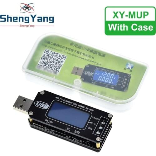 DC-DC CNC USB Boost Step down power supply voltage regulator module 5V to 3.3V 9V 12V 24V desktop power module Dual system