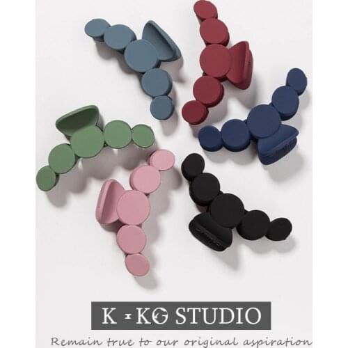 New fashion hairpin large Acrylic Hair Clip Crab Hair Claws For Women Girl Simple and Elegant Clamp Hair Accessories