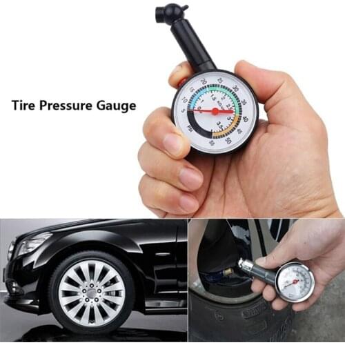 0-55 psi Tire pressure monitoring system Tire Pressure Gauge Dial Meter wheel air pressure Tester for Auto Motor Car Truck