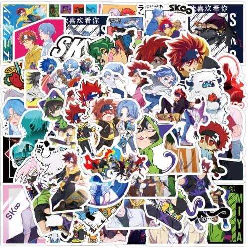 10/30/50PCS Anime SK8 the Infinity Cool Cartoon Stickers Graffiti DIY Motorcycle Travel Luggage Guitar Waterproof Sticker Toys