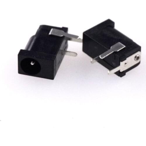 100 pcs 3.5x1.0 mm DC Power Jack Right Angle through hole PCB Male Center Pin 1.0 mm Diameter 3.4x1.0 4.2x1.0mm