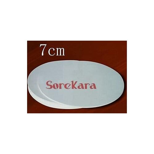 100pcs Quantitative Filter Paper 7cm Low Speed Lab Filtration Chemistry Use