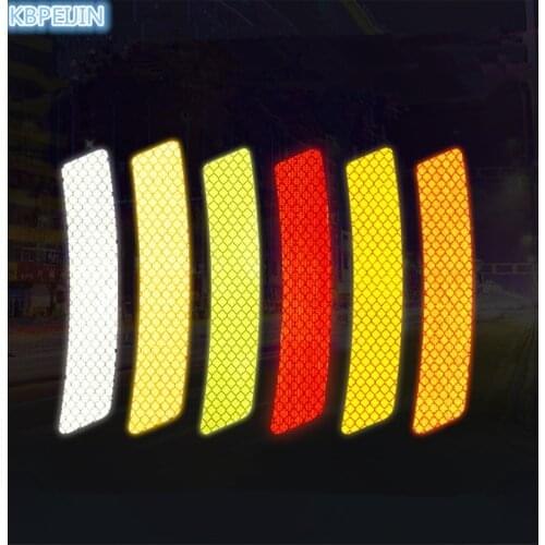Accessories car Bumper/Wheel eyebrow Safety Reflective Strips Sticker for Lexus rx350 rx gs is250 gs300 rx300 nx rx330 2pcs