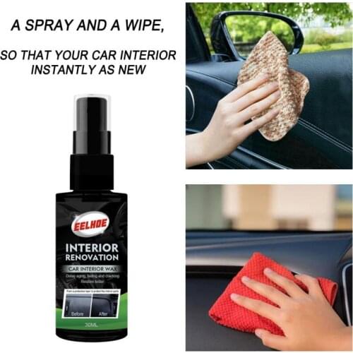 30ml plastic refurbishment agent for automotive plastic parts refurbishment paint paste maintenance paint care wax agent