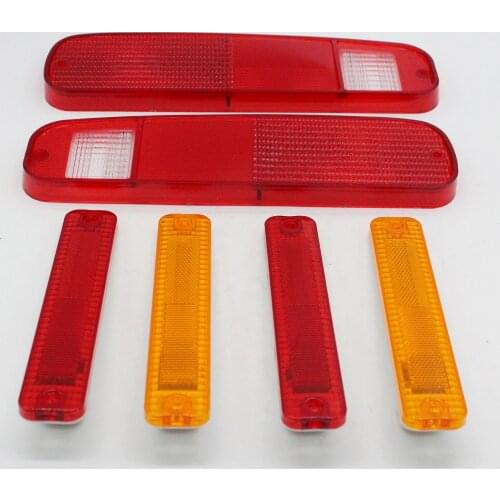 4 pieces 73-79 FORD F-150 F150 F250 Truck 78-79 Bronco Tail Light and Side Fender Kit
