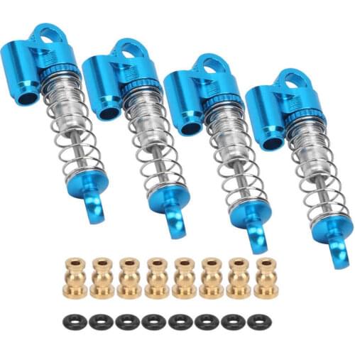 Aluminum Alloy Shock Absorber Aluminum Alloy Shock Absorber Damper for Axial SCX24 90081 1/24 RC Crawler Car Parts
