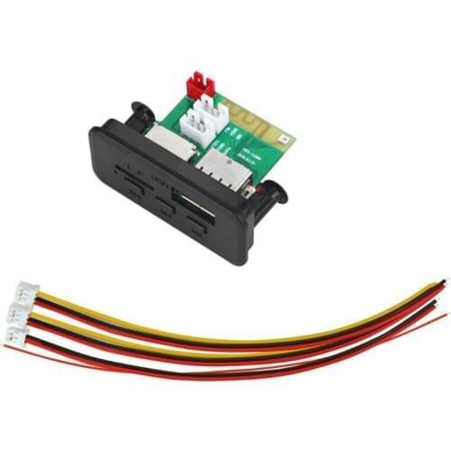 Bluetooth 5.0 Car Radio MP3 Player 5V 12V MP3 WMA Decoder Board Module Radio FM TF USB 3.5mm AUX For Car