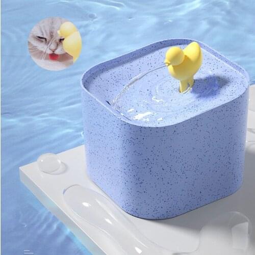 2.5L Cat Water Fountain Filter Dispenser Dog Drinking Bowl Pet USB Automatic Water Drinker Super Quiet Auto Feeder For Cats