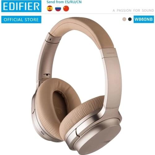 EDIFIER W860NB ANC wireless earphone Support NFC pairing and aptX audio decoding Smart Touch Bluetooth Headphones