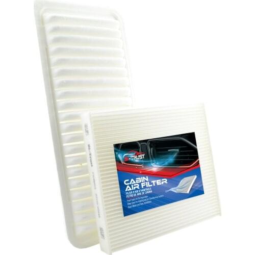 Bi-Trust Engine & Cabin Air Filter for Toyota Highlander 2008-2010 V6 3.3L Electric/Gas