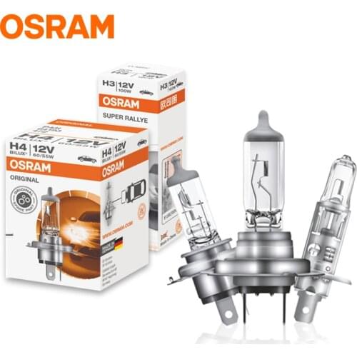 OSRAM H4 Led Hi/Lo Beam H1 H8 H11 H7 Car Lamps Auto HB4 9006 HB3 9005 Light Bulbs On Cars Halogen Ampoule Super Bright Original