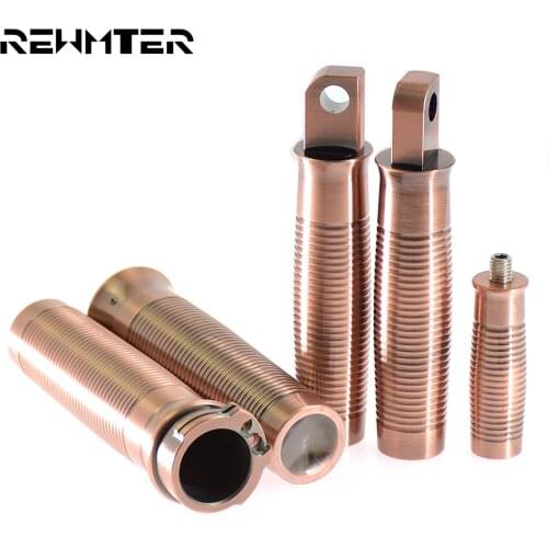 Motorcycle Copper 1" Handlebar Hand Grips Footrest FootPegs Shifter Peg Brass For Harley Softail Sportster XL Street Bob Touring