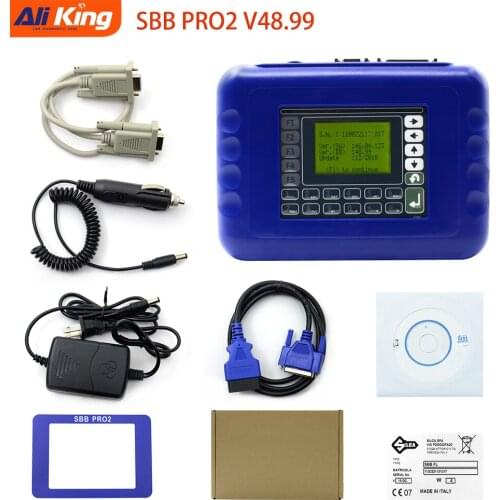 New SBB PRO2 Key Programmer V48.99 Support Cars Up to 2018 Support for T-oyota G Chip No Token Limit SBB PRO 2 V48.88
