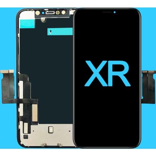 Factory Wholesale OEM New Lcd for iPhone XR Display Screen Touch With Metal Factory Display For iPhone XR Lcd OEM touch Screen