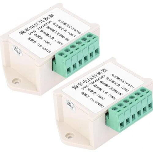 Converter Frequency to Voltage Converter Module 0~200Hz to Analog Voltage Module 5mA Frequency Converter