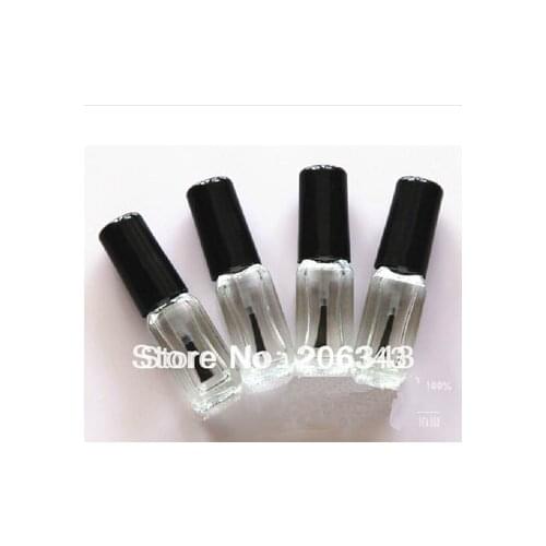 5ml empty glass bottle for nail polish / enamel or art nail oil/art nail container cosmetic packing