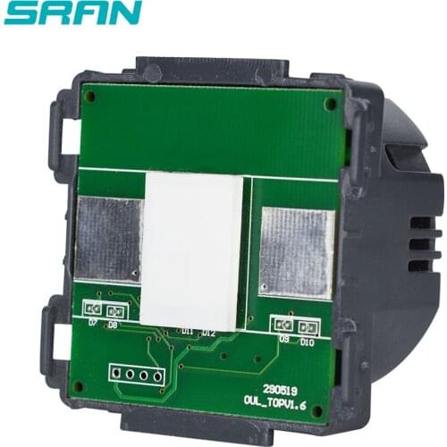 SRAN 52*52 sensor switch function module with glass accessories suitable for 86*86 touch switch UK standard 146size combination