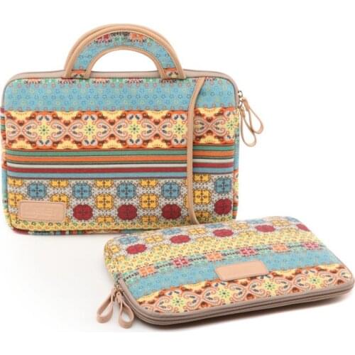 Laptop Bag for 10 11 12 13 14 15 inch Sleeve Notebook Bohemian Portable Bags for Macbook Pro Air 13.3 15.4 Handbag Case Cover