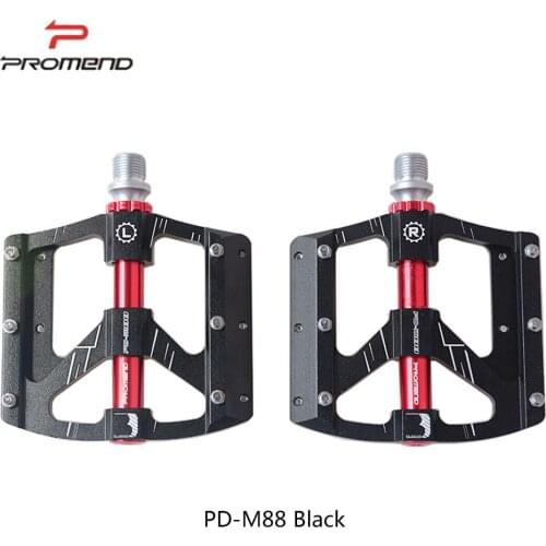 ProMend Bicycle Pedal Tri-Pailing CNC Aluminum Pailing Pedal Mountain Bike Bearing Pedals