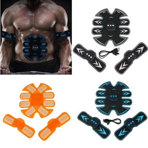Slimming Fat Burning Exerciser Abdominal Belly Leg Arm Buttock Hip Exercise Electric Simulators EMS Abs Fitness Equipment