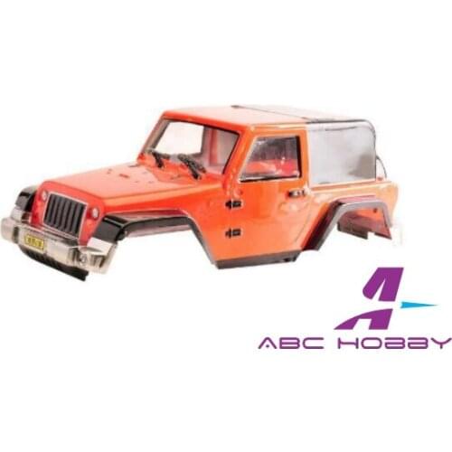 1/10 SCALE Clear Wrangler Body for D90 G2 SCX10 Wheel Base 270mm