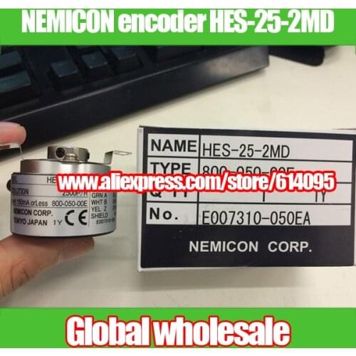 1pcs NEW NEMICON HES-25-2MD rotary encoder / 2500P / R 2500 line economic NEMICON encoder