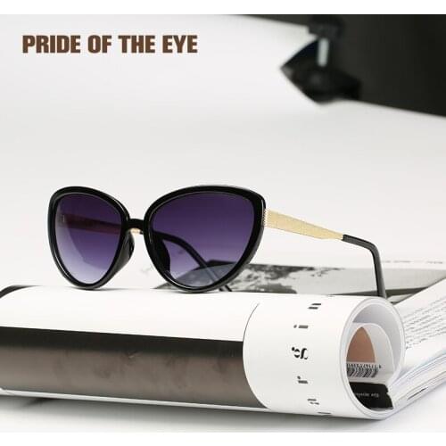 2018 Fashion Women Cat Eye Sunglasses Elegant Oculos De Sol Brand Designer Mirror Sunglasses For Women Eyewear Men UV400 8623