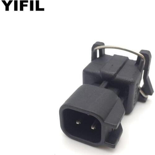 5pcs/lot 2 Pin/Way EV1 to EV6 Male Dual Slot Auto Connector Fuel Injector Plug Adapter