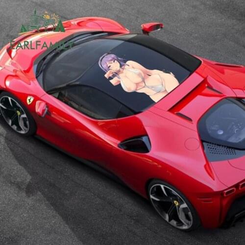 EARLFAMILY 43cm x 30.4cm Car Stickers and Decals for Closers Irina Petrovona JDM Wall Home Vinyl Decoration Waterproof