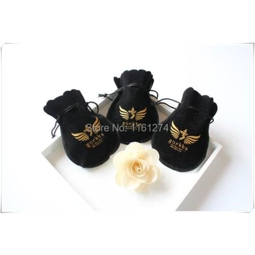 Velvet bag customized Logo velvet Gift Bags velvet Jewellry drawing Package Pouch