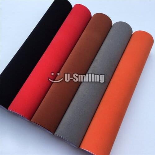 Velvet Vinyl Wrap Film Suede Vinyl Car Wrapping Film Bubble Free For Auto Car Body Film Car Decal Console Computer Skin