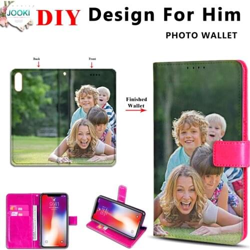 NEX 3 Customize Your Photo Wallet Case Cover For VIVO NEX 3 5G Personalised photo Womens Leather Wallet NEX 3S 5G Bag