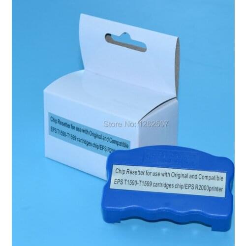 T159 1590 - 1599 R2000 chip resetter For Epson Stylus photos R2000 cartridge chip reset For Epson T1590-T1599 Original cartridge
