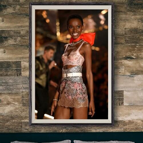 E284 Herieth Paul Sexy Model Movie Star Wall Silk Cloth Poster Art Home Decoration Gift