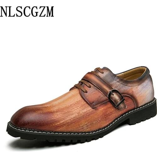 Italian Coiffeur Dress Shoes Mens Fashion Wedding Dress Oxford Shoes for Men Office 2021 Leather Shoes Men Formal Zapatos Hombre