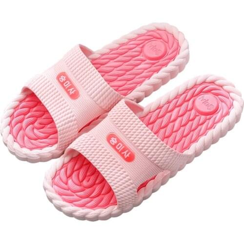 Indoor Summer Cute Slippers Female Platform Beach Slippers EVA Non-slip Beach Slippers Soft Bottom Outdoor Mens Unisex Slippers