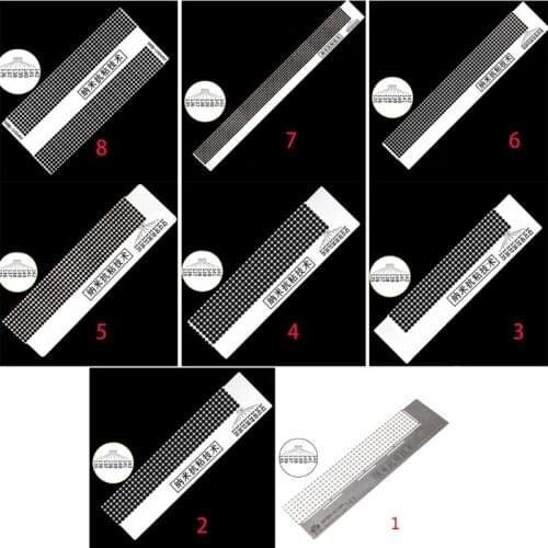 Stainless Steel DIY Drawing Ruler Square Round Drill Diamond Painting Tools DIY Embroidery Accessories Retailsale