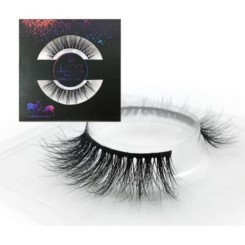 NEW 3D mink lashes Mink eyelashes False Eyelashes Super Fluffy Reusable Crisscross cilios Glamorous for dramatic makeup