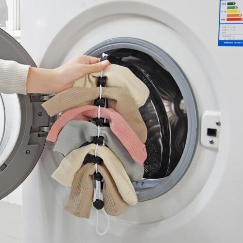 Useful Storage Rack Net Socks Lanyard PP Rope Laundry Household Multifunctional Home Supplies Clothes Hangers Socks Drying Tools