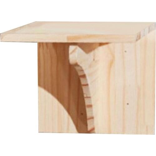 Cat Climbing Frame Stratch Board Wood Cat Jumping Platform DIY Pet Furniture Kitten Springboard Wall Mounted Cat Toy