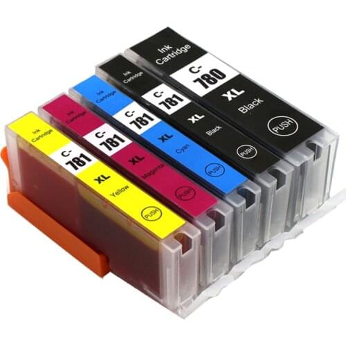 Compatible PGI-780 PGI 780 CLI 781 XXL ink cartridge for CANON PIXMA TS707/TR8570/TS8170/TS8270/TS9170 printer