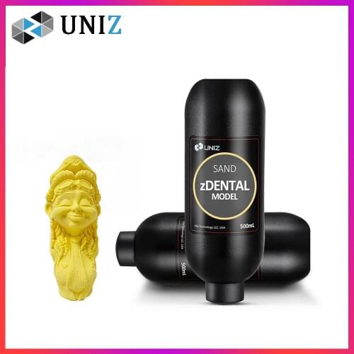 UNIZ 2pc/Lot zDental Model Uv Resin High Resolution LCD 3D Printing Material Liquid Photopolymer Resin For Dental In Stock