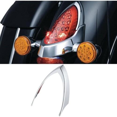 Motorcycle Tail Light Top Trim Cover Cap For Indian Roadmaster Chief Classic Chieftain Limited Dark Horse Vintage 2014-2020 2017