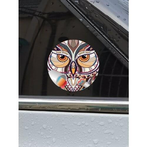 Car Funny Stickers And Vinyl Decals motorcycle Sticker Cool owl Warning Mark Cover scratches for polo golf Fit and so on