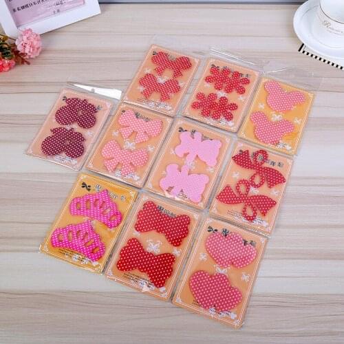 10 pcs Cute Bangs Posted Magic Belt Professional Hair Style Tools Fashion Hair Stlye Living Trick