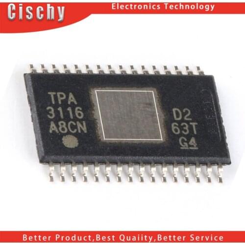 1pcs/lot TPA3116D2DADR TPA3116D2 TPA3116 HTSSOP-32 new original In Stock