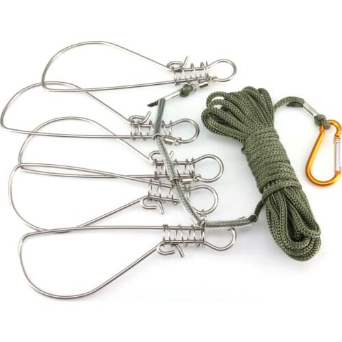 5 Meters Kukan Carp Fishing Accessories China May Stainless Steel Sea River Fish Lock Outdoor Sport Camping Fishing Tackle