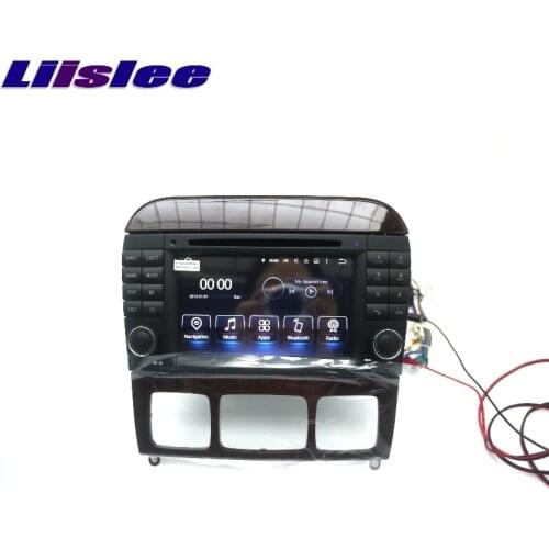 For Mercedes Benz MB S W220 S55 LiisLee Car Multimedia GPS Audio Hi-Fi Radio Stereo Original Style Navigation NAVI