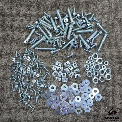 Free Shipping Motorcycle Complete Engine Screw Bolt Full Repair Screw All Screws For LinHai YP125